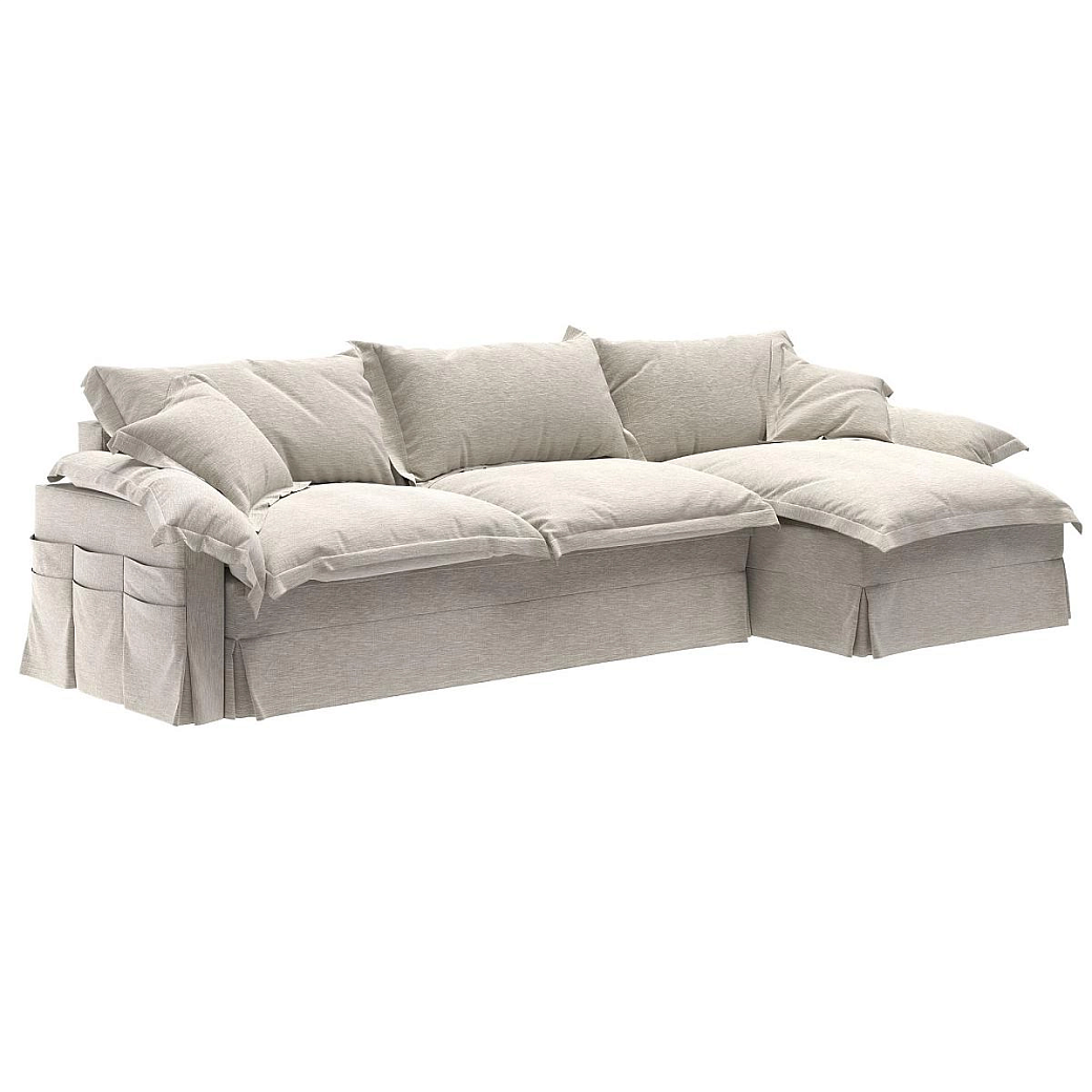 Диван Вилладжио угловой большой пр\лев Базис