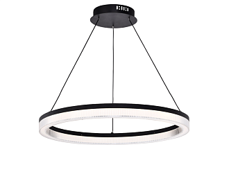 Подвесная люстра Cirkler (чёрный) D600*H100/1500 LED*30W Ангстрем