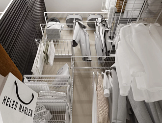 Система для вешалок Гардеробные системы Titan-gs - ТИТАН ГС
