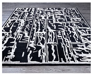 Индийский ковер из шерсти и арт-шёлка «Art de Vivre by DETALI» design Elena Lushkina «RELIEF-5» 170 x 240 см Мир ковров
