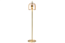 Торшер Reflex (янтарный) D260*H1430 LED*21W Ангстрем