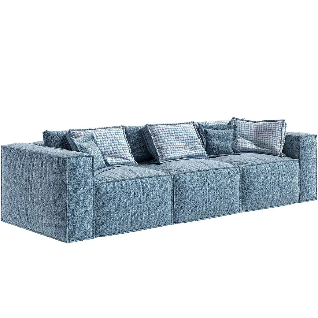 Диван Бриошь Мемори 3-х местный Премьер+ без подушек