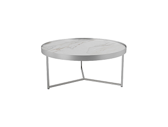 Стол журнальный Ориндж калакатта/хром Home Collection