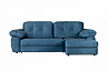 Угловой диван Скай с канапе , Синий, Ткань Milano 08-Navy