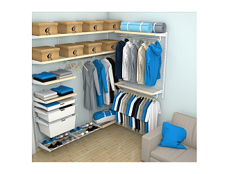 Гардеробная №21, белая.