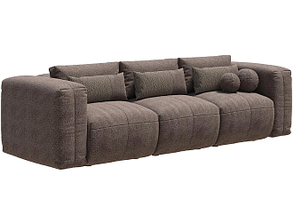 Диван Брауни 3-х местный Базис без подушек