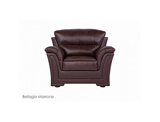 Кресло "Ливерпуль", Кожа Bellagio Marrone Home Collection