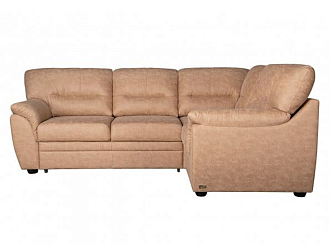 Угловой диван Атлантик с тумбой, Бежевый, Ткань Triumf Beige Home Collection