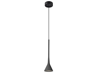 Подвес Klokken (чёрный) D120*H500/1500 LED*6W Ангстрем