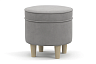 Пуф Лора серый
