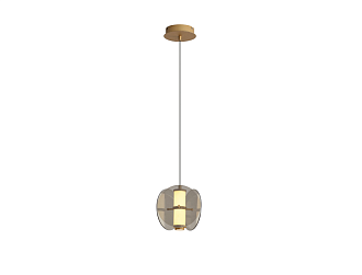 Подвес Fada (дымчато-серый) D200*H210/1745 LED*7.2W Ангстрем