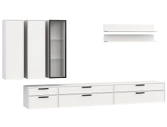 Комплект для гостиной Римини белая №18