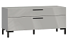 Тумба под телевизор Челси серая