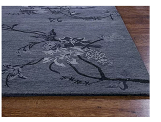 Непальский ковер из шерсти и шёлка «RUG STAR» 800005-STON-GRY 250 x 300 см Мир ковров