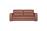Диван Неаполь 3р 250, Коричневый, Кожа Supreme Gobi Home Collection