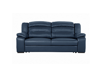 Диван Модульный Денвер 2 р , Синий, Кожа Bellagio Ocean Home Collection