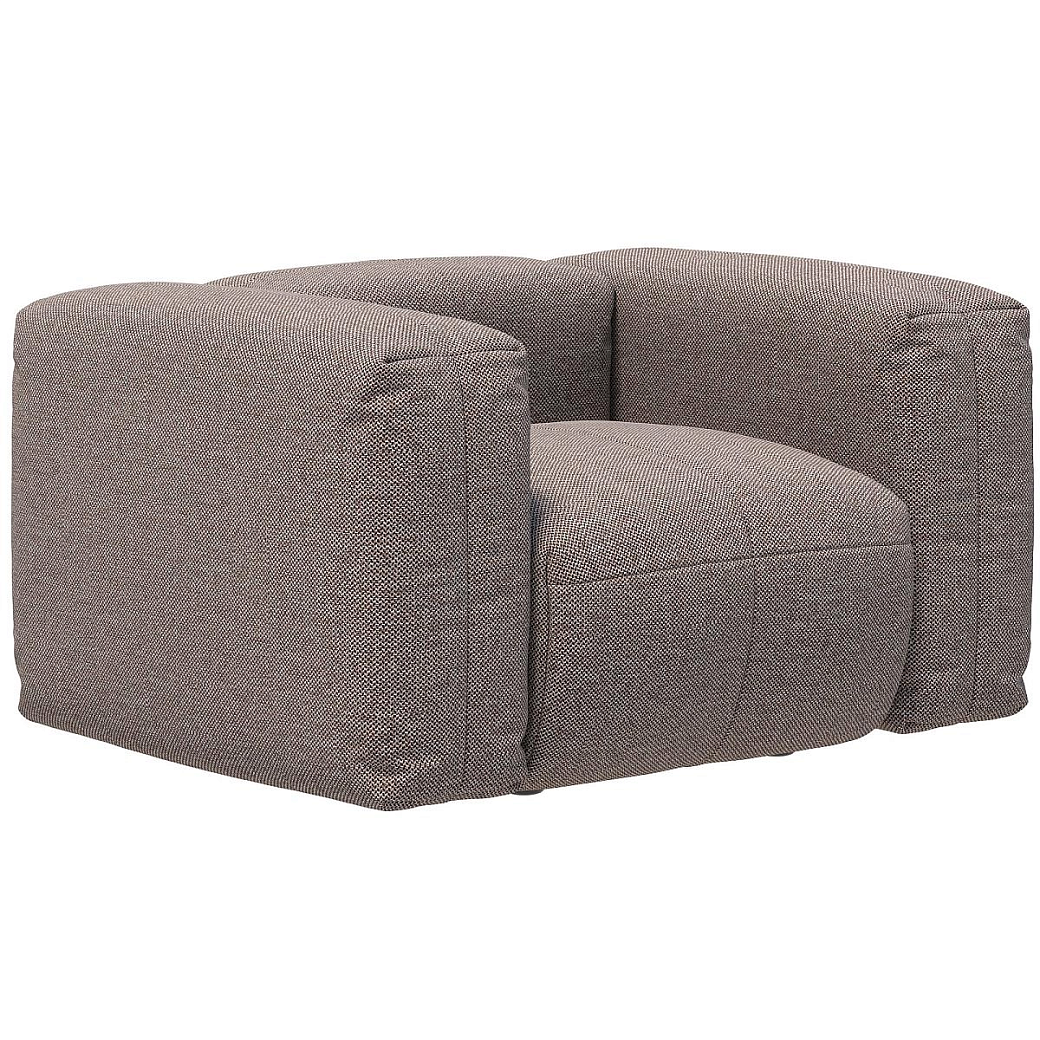 Кресло Брауни Базис с широкими подлокотниками без механизма