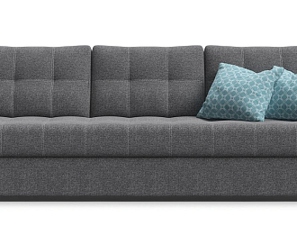 Диван Атланта НПБ 120 Рогожка Мальмо серый