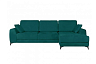 Угловой диван Монако с канапе 85/29, Зеленый, Ткань Zenit 40