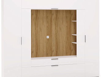 Комплект для гостиной Сохо белая №04