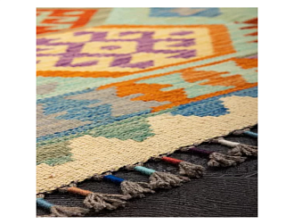 Пакистанский ковер из шерсти «KILIM» 23-15574 124 x 165 см Мир ковров