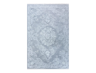 Турецкий ковер из полипропилена «FLORA LUX» 2956A-LGREY-GREY 160 x 230 см Мир ковров