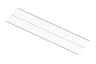 Полка проволочная, серия 300, L 1100