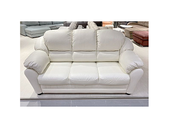 Диван Берг 3 р , , Кожа Bellagio Bianco Home Collection