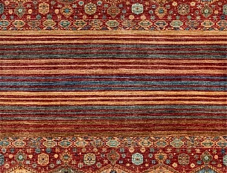 Пакистанский ковер из шерсти «SHAWL KANDI» MULTY-MULTY(165x239) 165 x 239 см Мир ковров
